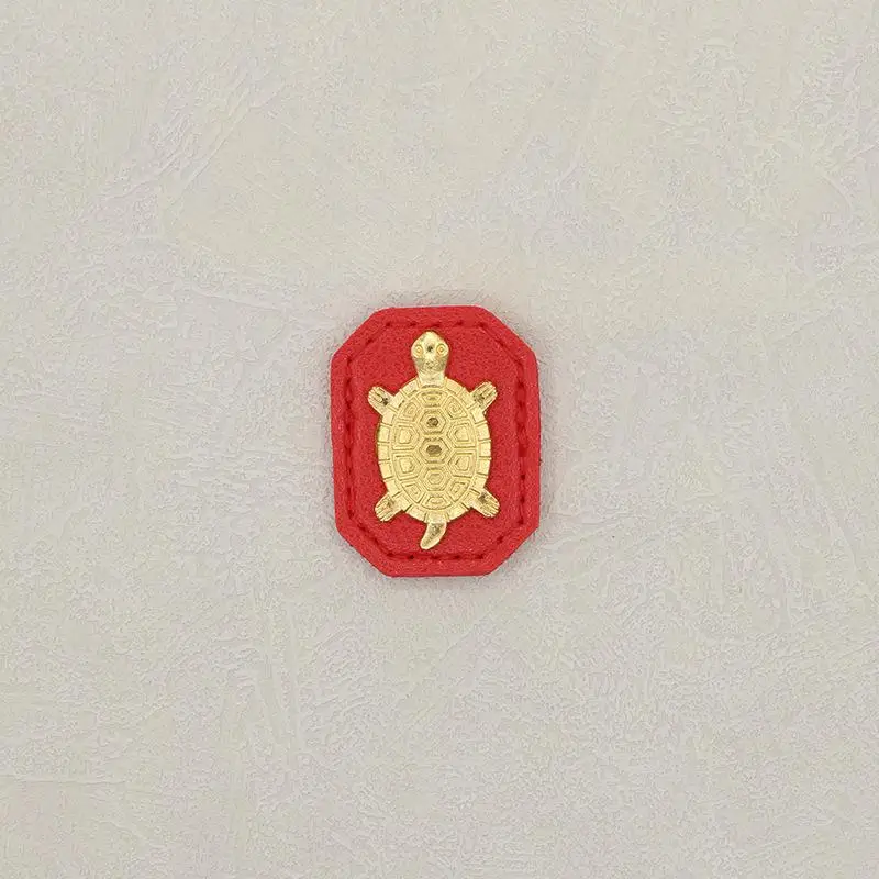 ✰✪1pc Fengshui Lucky Turtle Wallet Charm Money-biting Turtle Ornaments Decor For Longevity Protection & Financial Stability