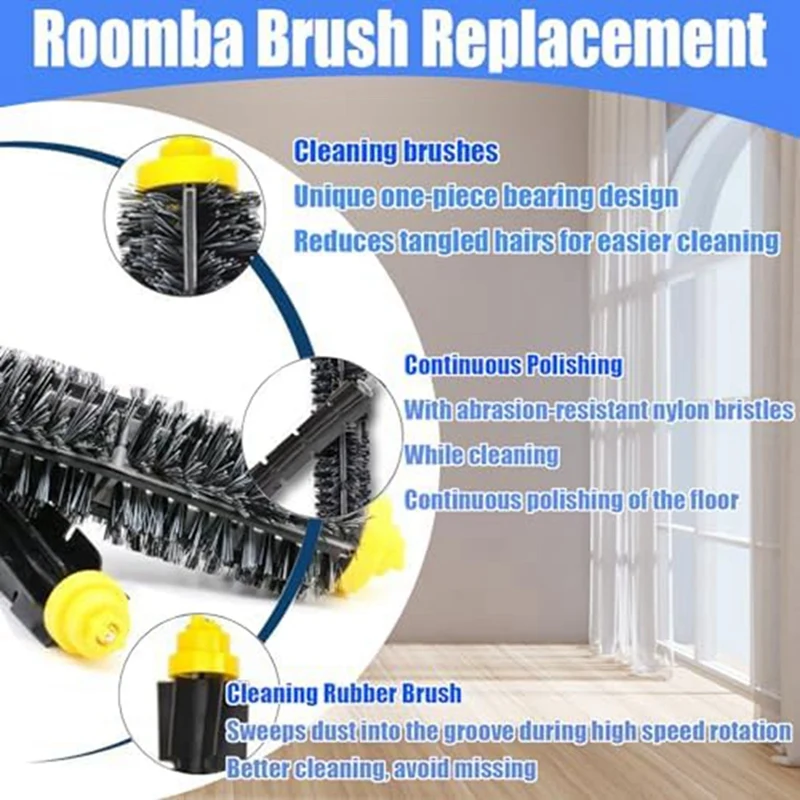 B02C-vervangende onderdelen voor Irobot Roomba 600 500-serie 694 695 677 671 690 680 660 650 620 614 595 585 564 vacuümrobot