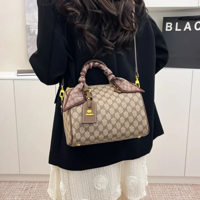 

Шикарная элегантная женская кожаная сумка, классическая сумка через плечо, сумка через плечо от известного бренда