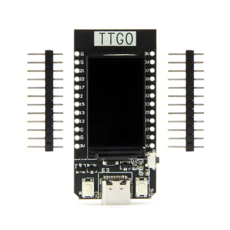T-Display ESP32-D0WD CH9102 Чип 16 МБ Wi-Fi и Bluetooth-совместимый модуль Макетная плата 1,14-дюймовый ЖК-управление