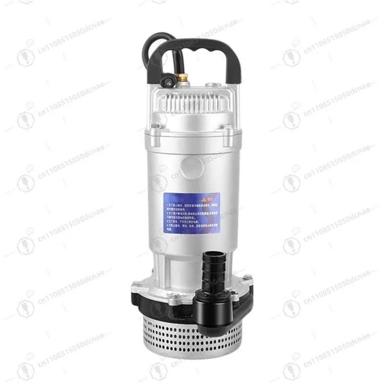 QDX Stainless Steel Submersible Clean Water Pump 110V 220V High Lift For Household Farm Irrigation