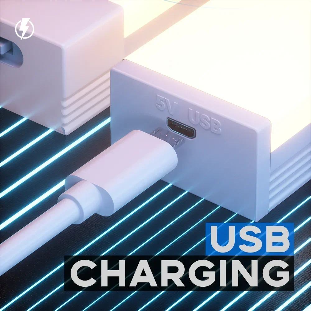 لاسلكي PIR محس حركة LED أضواء تحت الكابين الإنسان التعريفي USB شحن ضوء الليل غرفة نوم الممر المطبخ الجدار مصباح