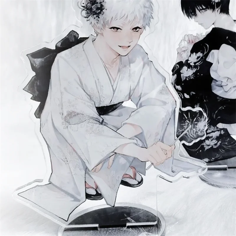 De Zomer Hikaru Died Hikaru Indo Tsujinaka Yoshiki Cosplay Stand Model Plaat Acryl Ornament Desktop Figuur Accessoires Props