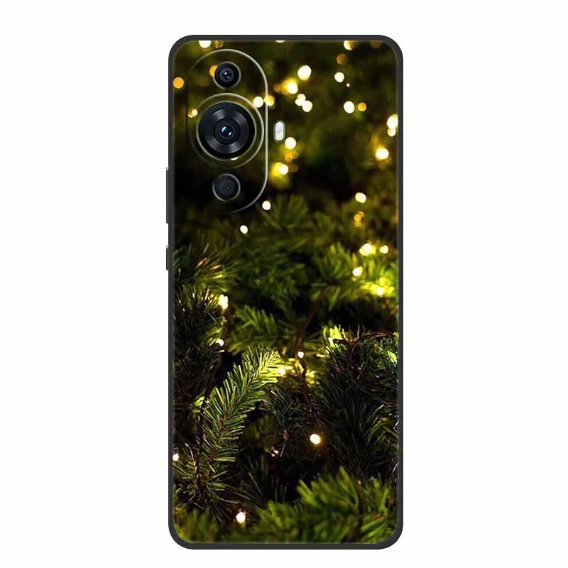 Luxury TPU Case For Huawei Nova 11 Ultra 11Pro Soft Silicone Back Cover Shockproof Funda Fashion Marry Christmas Nova 11i Case