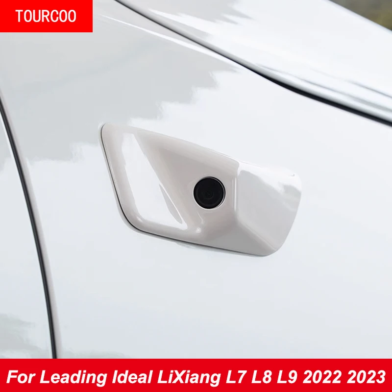 For Leading Ideal LiXiang L7 L8 L9 2022 2023 2024 Camera Side Protection Cover ABS Car Accessories Leaf Board Shell Accessories