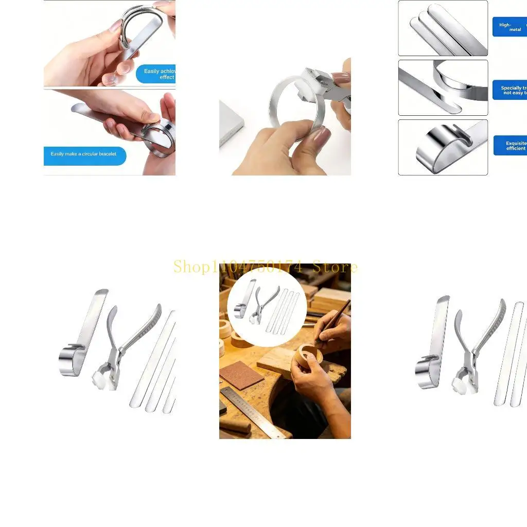Manual Bangle Forming with Protective Jaw Plier and Base Top Sale