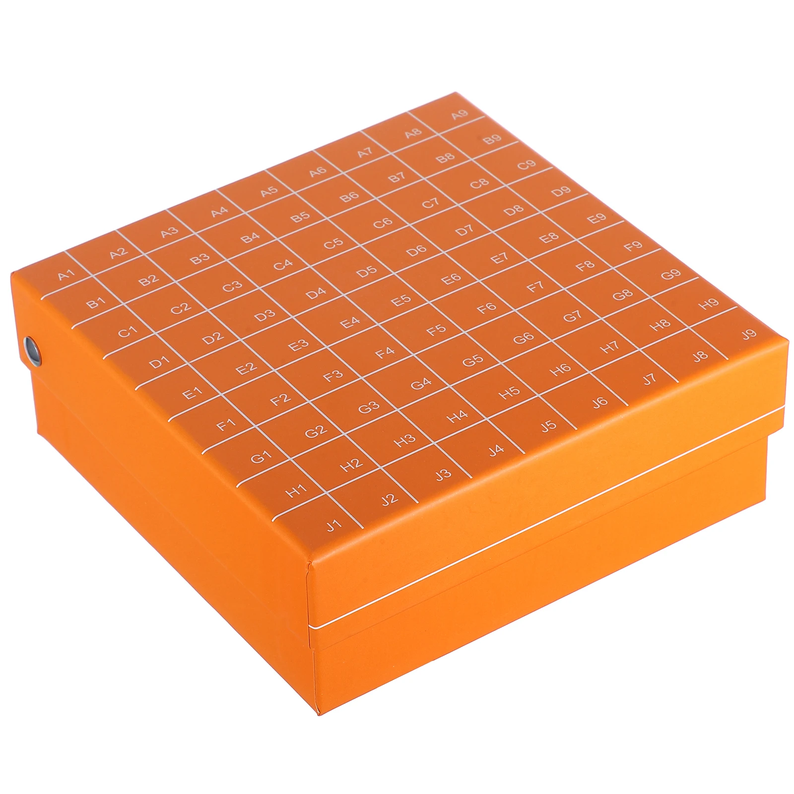 Flip Top 100X200 Test Tube Freezing Storage Box Cryogenic Sample Container Lab Tube Holder Paper Pp Material