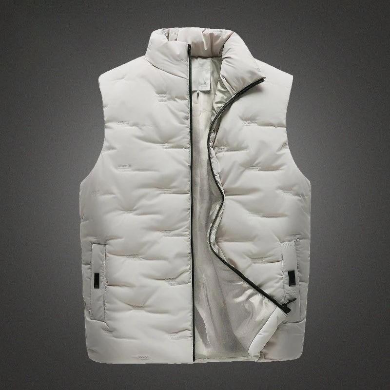 

Men's 2025 New Autumn/Winter Thin Down Cotton Vest Warm Lightweight Cape for Indoor Outdoor Versatile Wear​