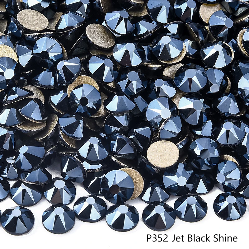 OL Diego SS10-SS30 Glitzerglas 2088 Strasssteine, Top-Qualität, nicht Hotfix, Diamant-Kunst,taw Kristalle für Kleidungsdekorationen – Detail 2