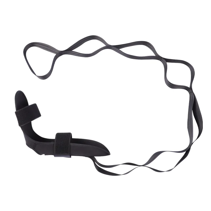 Custom Foot Harness Yoga Strap Prototype with a Foot Bootie Fit Yoga Strap Stretch Straps for Physical