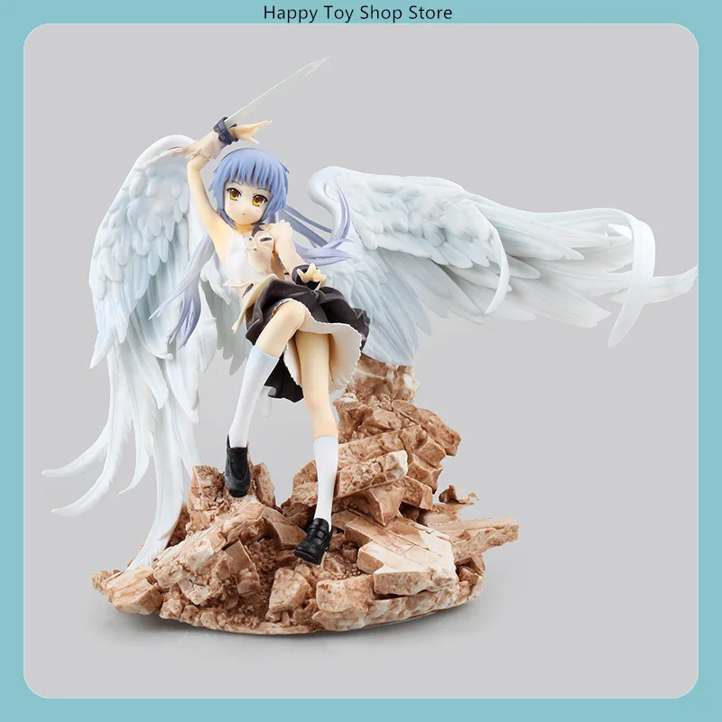 

​ ​ 23,5 см Angel Beats Tachibana Kanade аниме фигурка сцена статуя Коллекционное украшение для рабочего стола подарок для фанатов ​