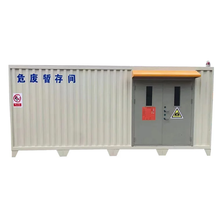 

Fireproof container Hazardous waste storage cabinet Explosion-proof prefabricated cabin Container loading