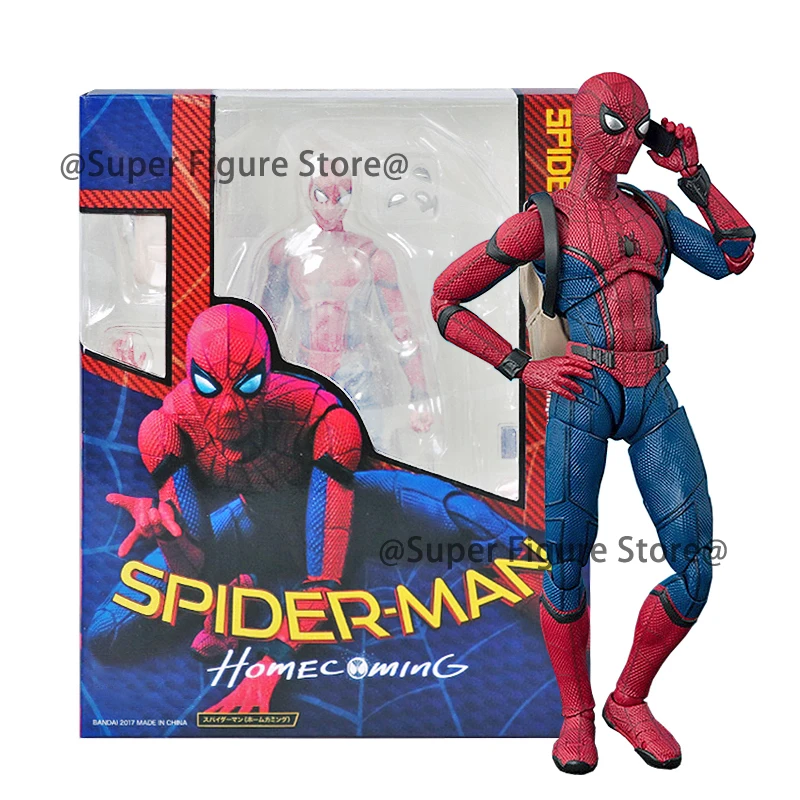 

Shf Spider-Man Homecoming Action Figure 15cm Spiderman Peter Parker Figures Model Toys PVC Movable Collection Doll Holiday Gifts