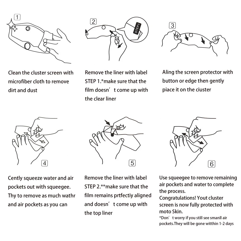 الهيمالايا 450 لملحقات رويال انفيلد الهيمالايا 450 خدش العنقودية شاشة لوحة القيادة حماية أداة فيلم 2024 + #4