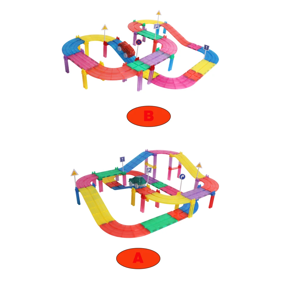 GIROMAG 50PCS magnetische tegels set STEM educatieve bouwstenen voor kinderen - magnetisch speelgoed voor jongens en meisjes van 3 tot 12 jaar