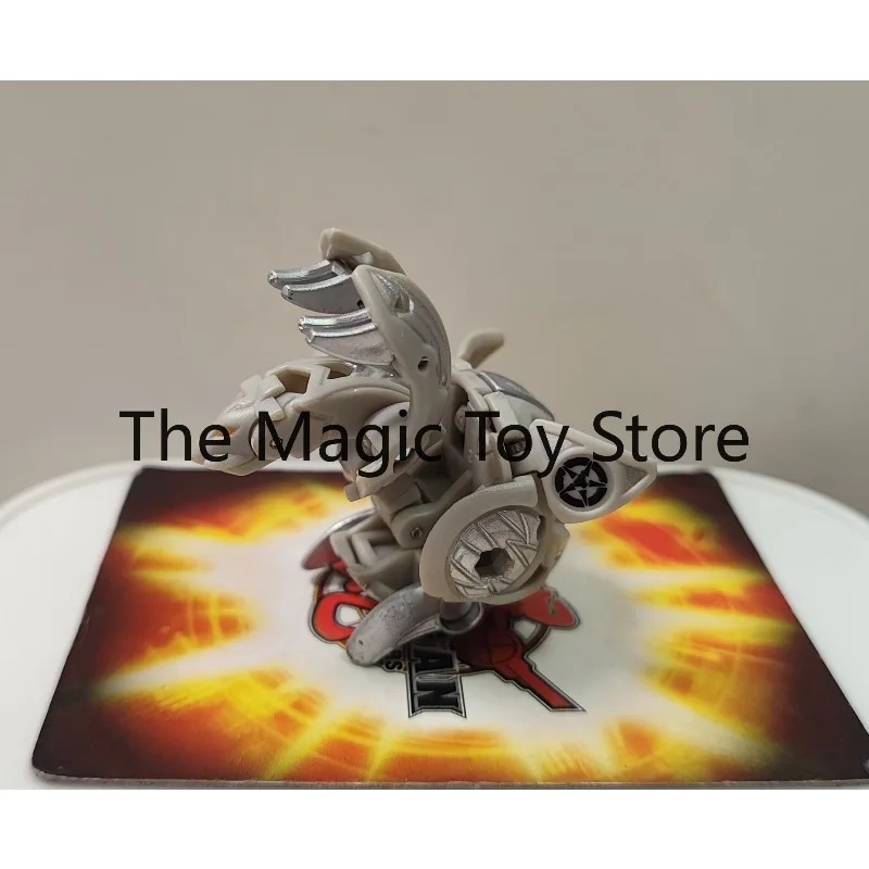 Original SEGA Bakugan Series 1 Split Centipoid with Metal Feet & Metal Button Collectible Deformation Figure Model Toy