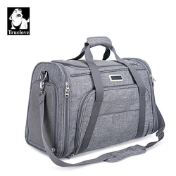 Truelove Pet Bag Breathable Large Space Foldable and Water-Pepellent Pet Backpack Outdoor Travel Use for Dog and Cat TLX3971