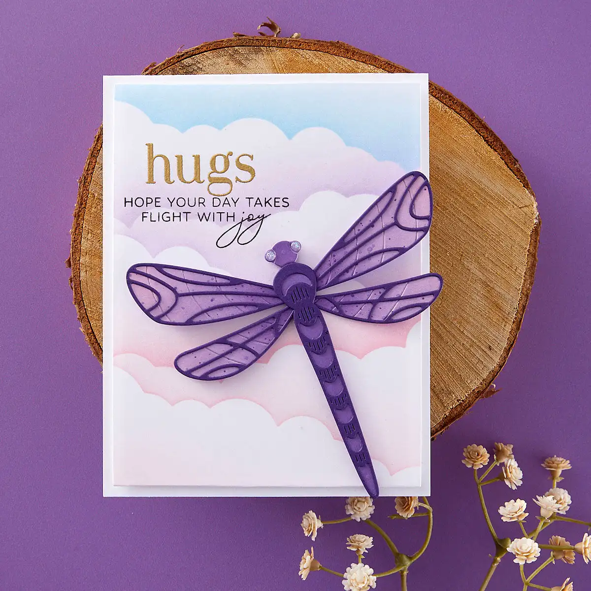 Spring Flower Butterfly Gragonfly Metal Cutting Dies Hot Foil Wax Stamper Stencil DIY Making Card Scrapbook Embossed Paper Album