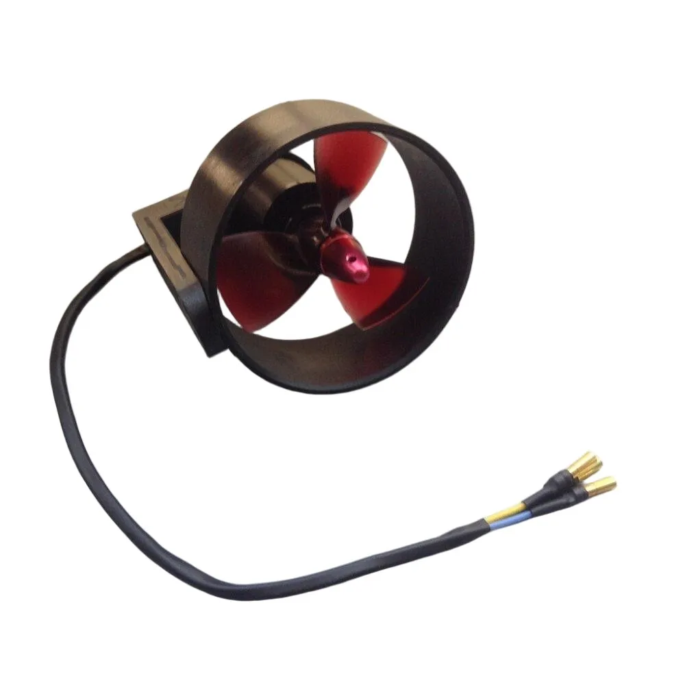 12-24V 5KG Underwater Thrust Brushless Motor 600W 30A for Kayak Fishing Boat DIY 4mm Banana Plug