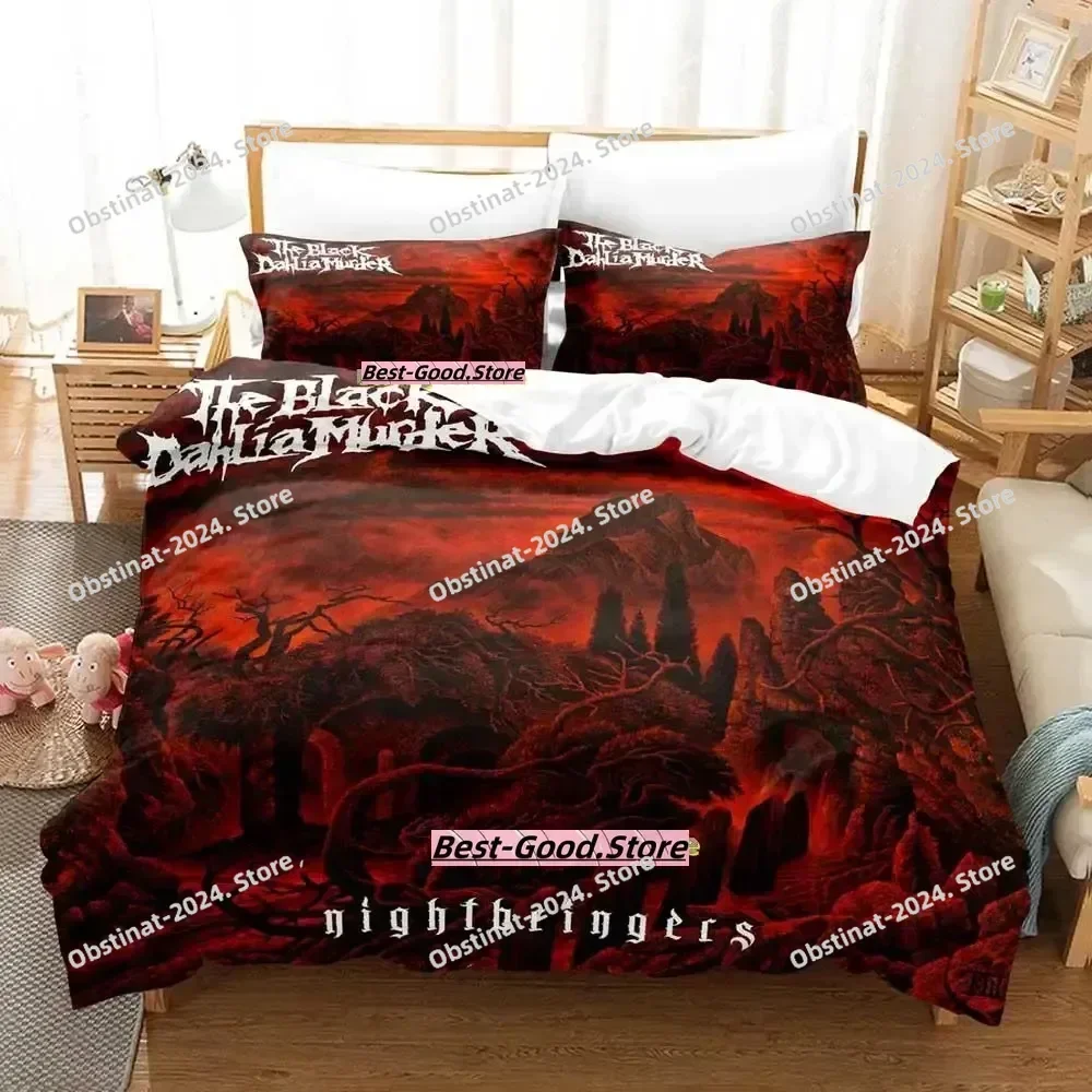 The Black Dahlia Murder Bedding Set Single Twin Full Queen King Size Bed Set Adult Kid Bedroom Duvetcover Sets parure de lit Bed