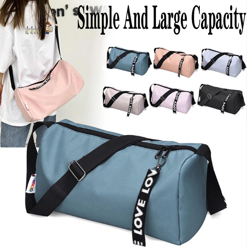 

S/L Women Casual Crossbody Shoulder Bag Large Capacity Sports Fitness Yoga Bag Travel Training Backpack for Women