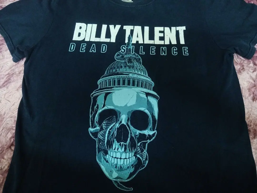 Billy Talent Band Tee Dead Silence Cotton Black T Shirt Te5686