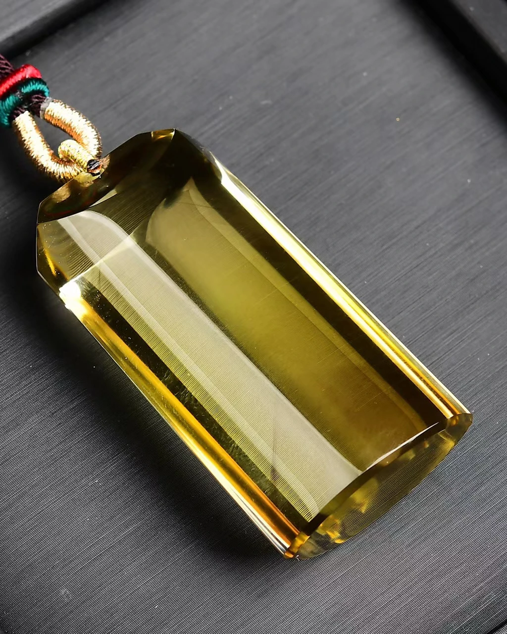 Genuine Natural Yellow Citrine Quartz Carved Pendant 54*29*20mm Women Jewelry Clear Citrine Beads Necklace AAAAA