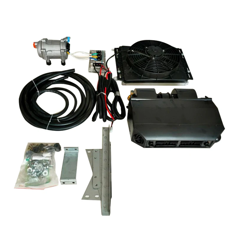 Mini Split Quiet And Comfortable 24v 12v Air Conditioner For Truck For RV For Excavator 3800 10000 Btu