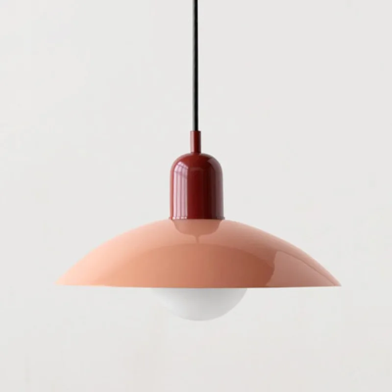 

Restaurant light Nordic simple bedroom bedside lamp creative retro macaron lamp
