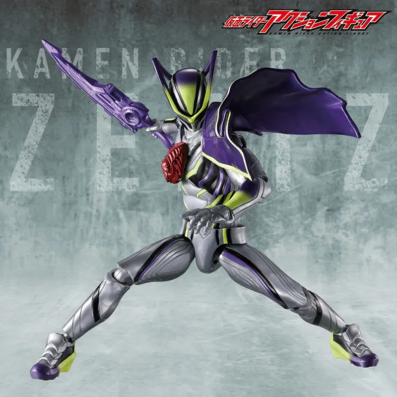 

Bandai Kamen Rider Zeztz Lord Three Action Figure Poseable Exquisite Craftsmanship Articulated Collectible Anime Model Toy