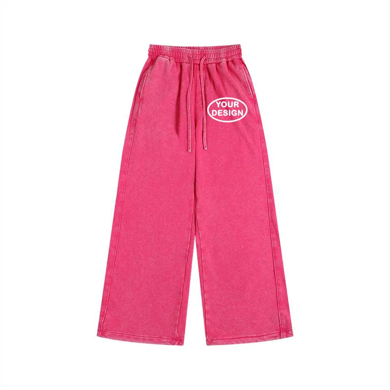 Rose red pants