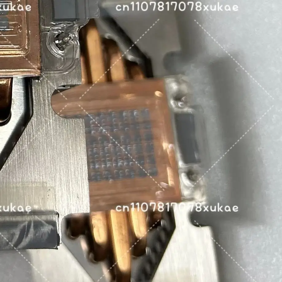 분해 장소 SXM2 GPU 라디에이터 V100 P100 라디에이터 10개의 구리 튜브 열 방출, 높이 11cm