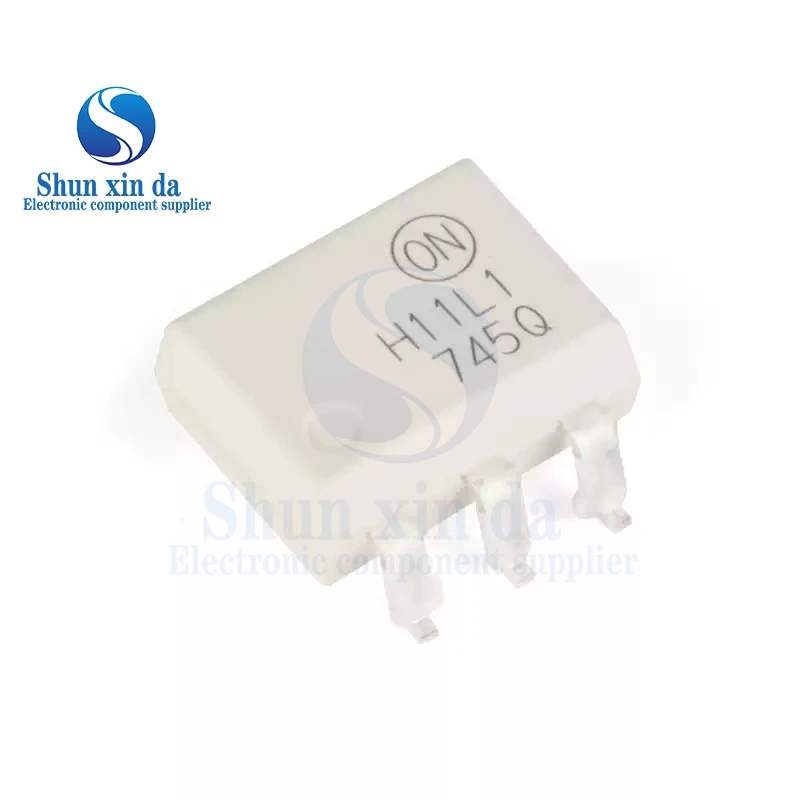 5PCS l H11L1 H11L1SR2M SMD-6 Photocoupler Schmitt Trigger Output Optocoupler Chip Brand New Authentic