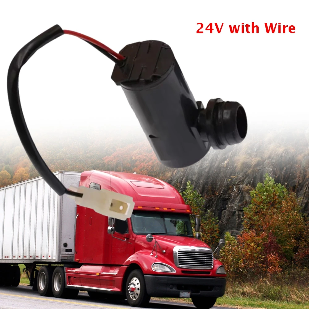 

Windshield Wiper Washer Pump Jet Motor Windshield Washer Pump with Wire 2 pins 24 V Car Windscreen Cleaning Tank Motor