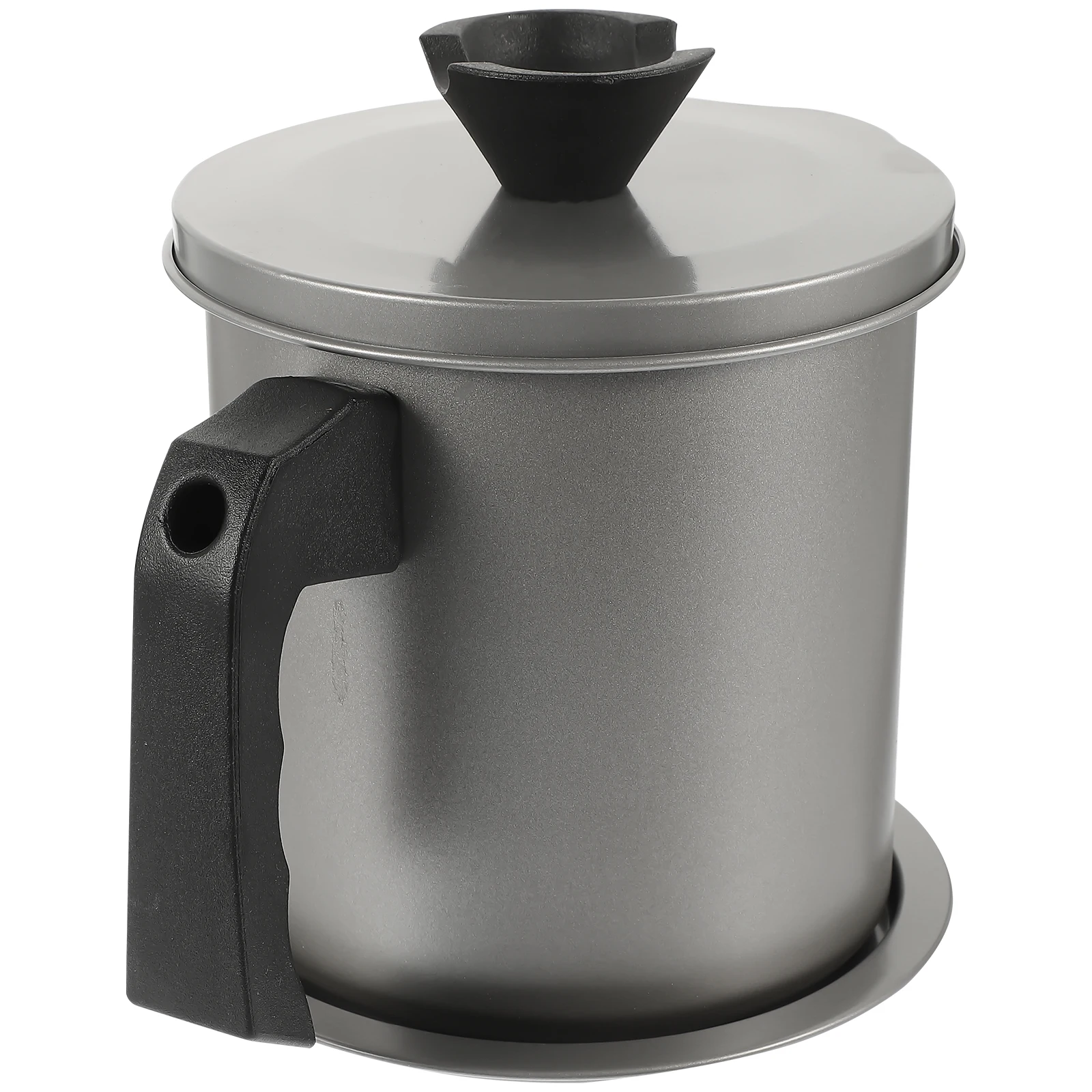 

1pc Stainless Steel Oil Strainer Container Removable Filter Safe Reuse Grease Pot Anti spill Storage Can Kitchen Home Restaurant