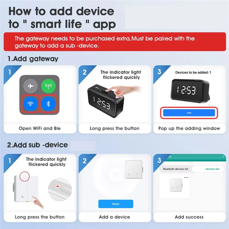 

Умный выключатель света Superior-Tuya Zigbee 3.0 с радарным датчиком сигнализации обнаружения движения человека 6 м, не требуется переключатель нейтрального провода