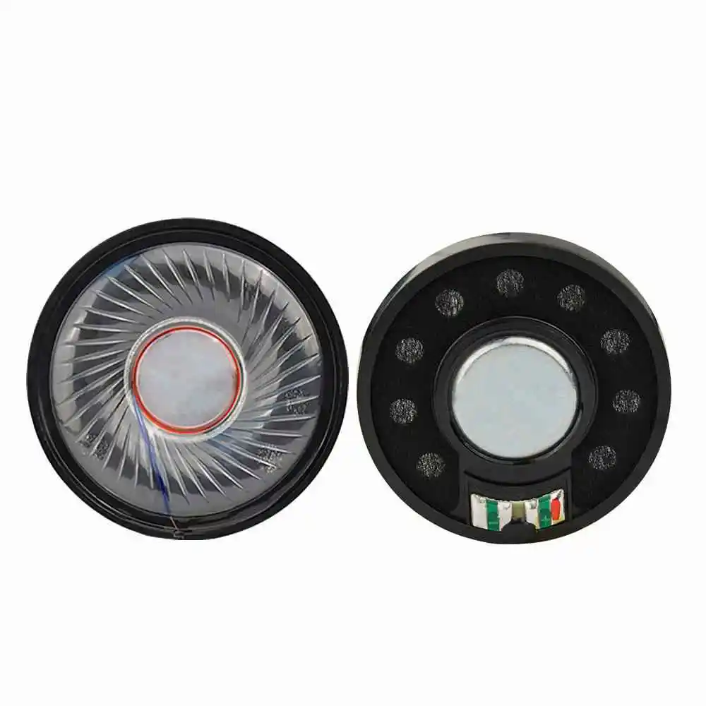 QIGOM 50MM casque pilote Hifi casque haut-parleur unité 122dB 32ohm écouteur bricolage haut-parleur pièces de réparation pour casque casques 2 pièces