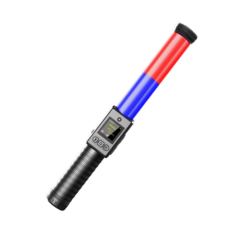 New 2024 Safely Guided Drivers Alcohol Breath Tester with Fuel Cell Sensor Mouthpiece 1.3 Inch LCD Display at Factory Price