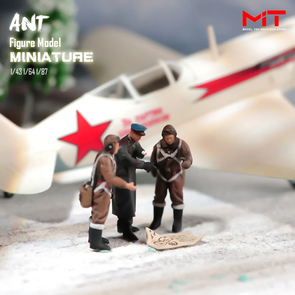 Miniaturen Figur 1/72 1/64 1/35 Welt Warii Sowjet Feld kommandant Soldat Figur Modell DIY kreative Fotografie für Autos pielzeug