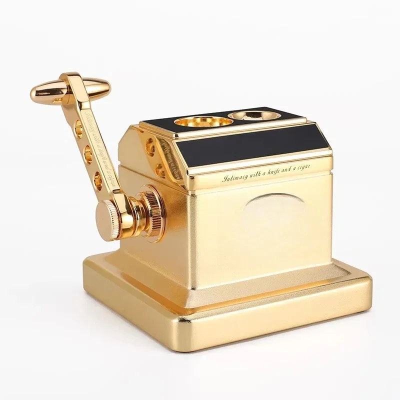 Desktop cigar cut flat cut and V cut two-in-one multi-function