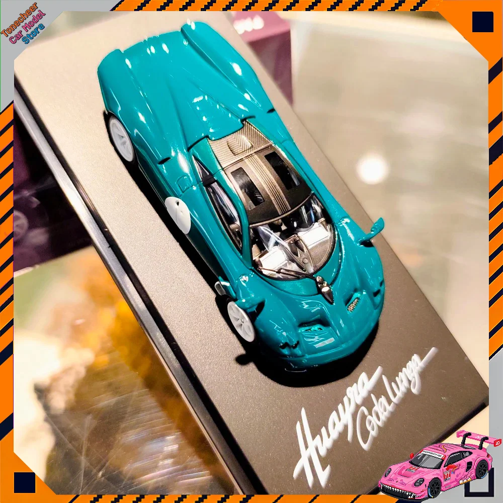 

Новая модель CM, масштаб 1:64, суперкар Pagani Codalunga Huayra, литая под давлением коллекционная миниатюрная модель автомобиля из сплава, игрушка, украшение, подарок для хобби