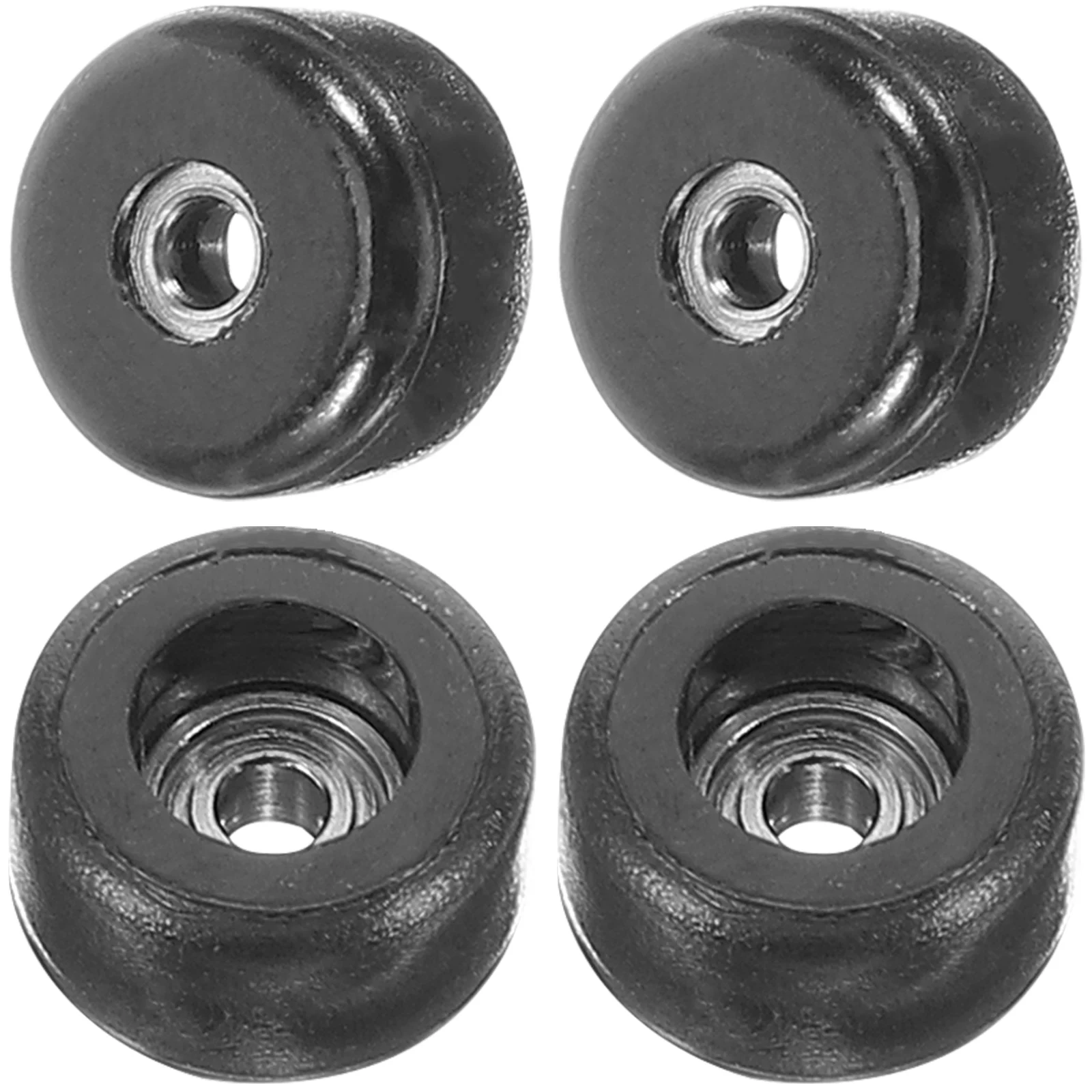 Rouleau de patins de Simulation, 4 pièces, matériau solide et résistant à l'usure, idéal pour le développement, exercice du bout des doigts, jeu Portable