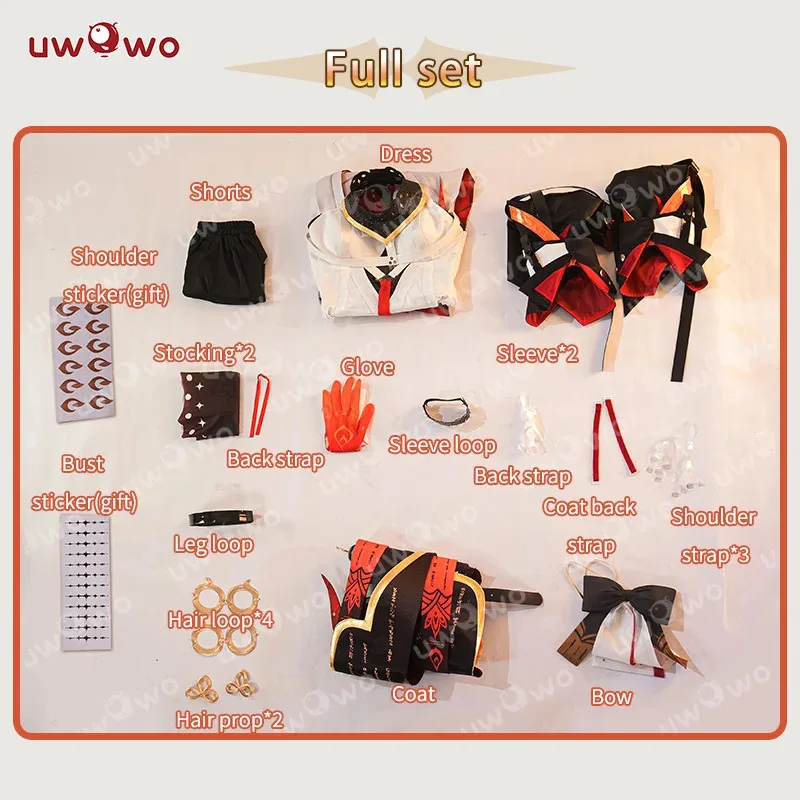 PRE SALE UWOWO Changli Cosplay Game Wuthering Waves Changli Cosplay Costume Dress Halloween Costume