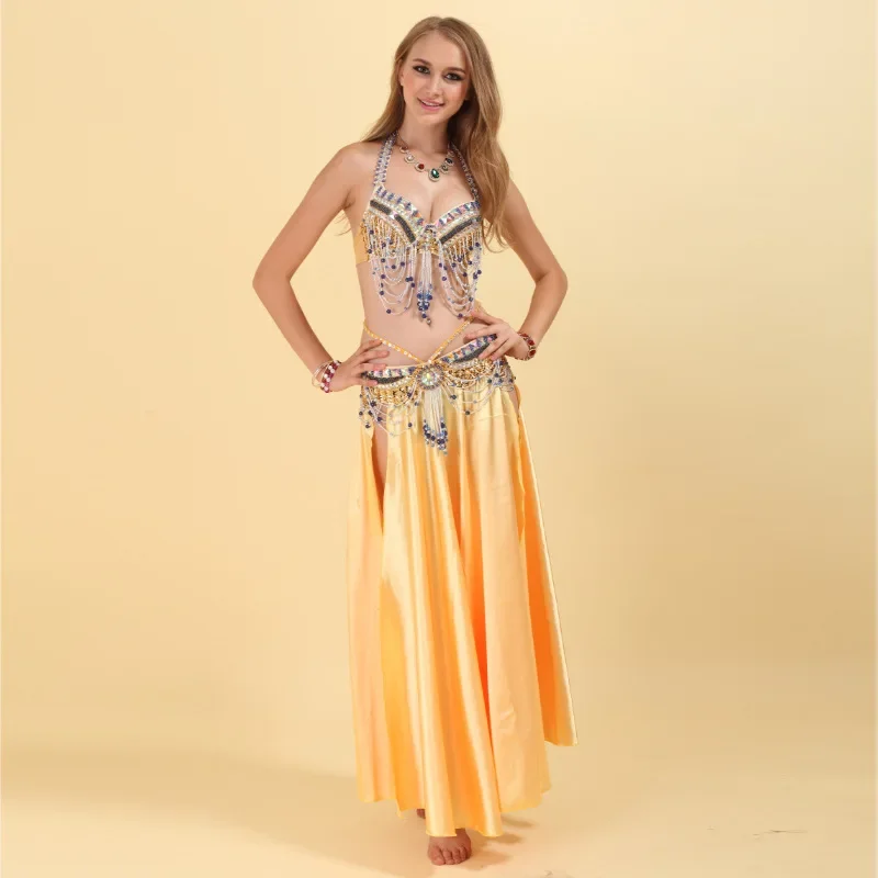 European and American Belly Dance Dress Dance Costumes Performance Costume Indian Dance Sets Halloween Cosplay