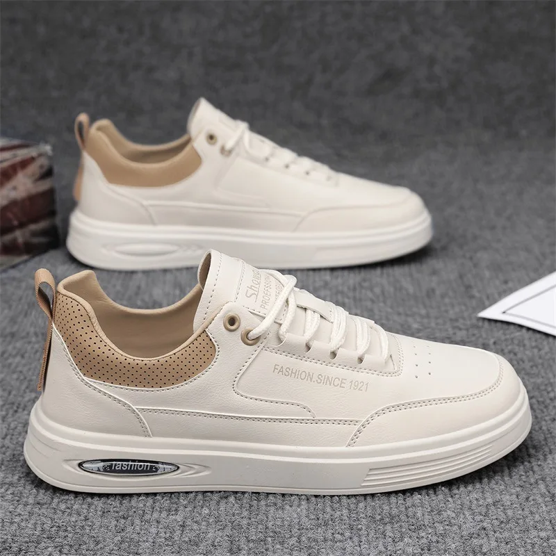 High Quality Classic Men's Leather Casual Sneakers Comfortable Man Shoes Outdoor Walking Shoe Male Shoes Zapatos De Hombre image 6