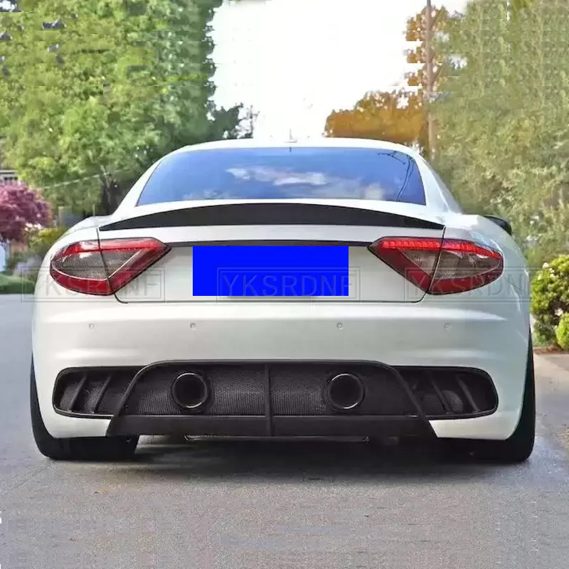 Nov style Carbon fiber rear trunk spoiler For Maserati Gran Turismo Sport Coupe 2011-2017 year GT / GTS car spoiler wing