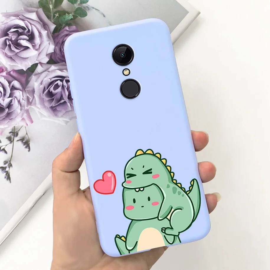 Phone Case For Xiaomi Redmi 5 / 5 Plus Cover Cute Cartoon Soft Silicone TPU Back Case For Xiaomi Redmi 5 Plus Cases Redmi5 Coque