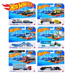 Hot Wheels TRACK FLEET RAD RIDER RIG FUEL FIRE SPEED HAULER VOLVO 240 DRIFT 1/64 Metal Die-cast Model Collection Toy Vehicles