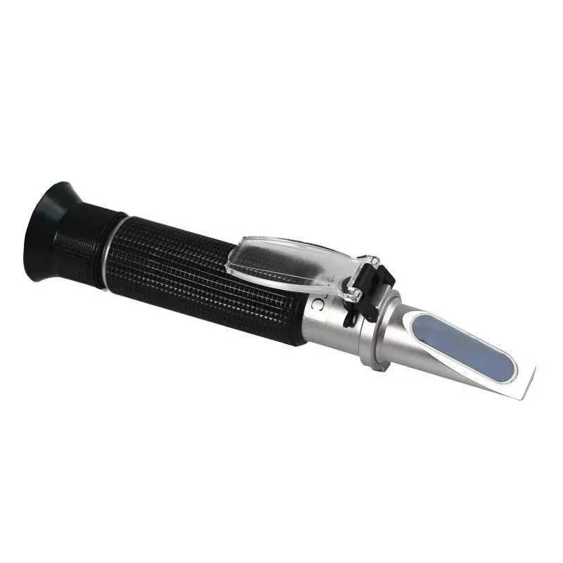 Optical Seawater Salinity Meter Manufacturer In-Stock Handheld Refractometer Measuring Sugar Content Antifreeze Freezing Point