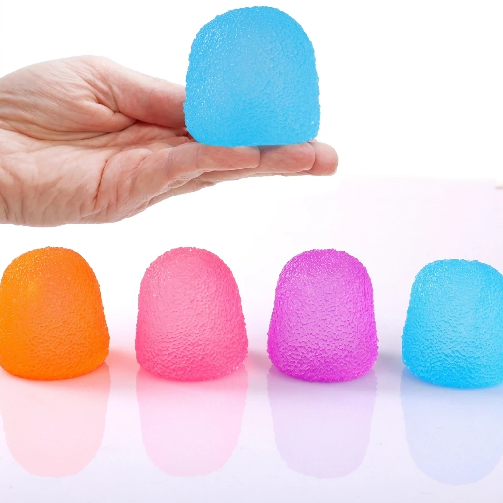 1Pc Heavy Duty Candy squishy toy With Box Moldable Super Solid Maltose Gel Filled Squeeze Ball Ultra Slow Rising Hand Grip
